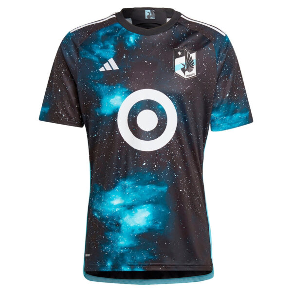 Minnesota United FC adidas 2024 Starry Night  Jersey - Black - Image 2