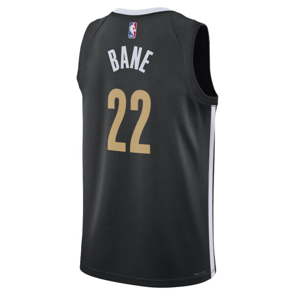 Desmond Bane Memphis Grizzlies Nike Unisex 2023/24 Swingman Jersey - Black - City Edition - Image 3