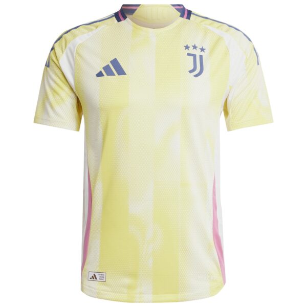 Juventus adidas 2024/25 Away Custom Jersey - Yellow - Image 3
