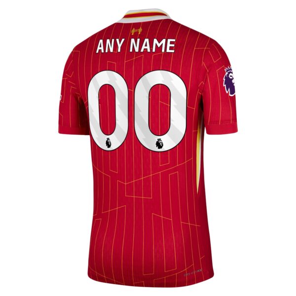 Liverpool Nike 2024/25 Home Custom Jersey - Red - Image 2