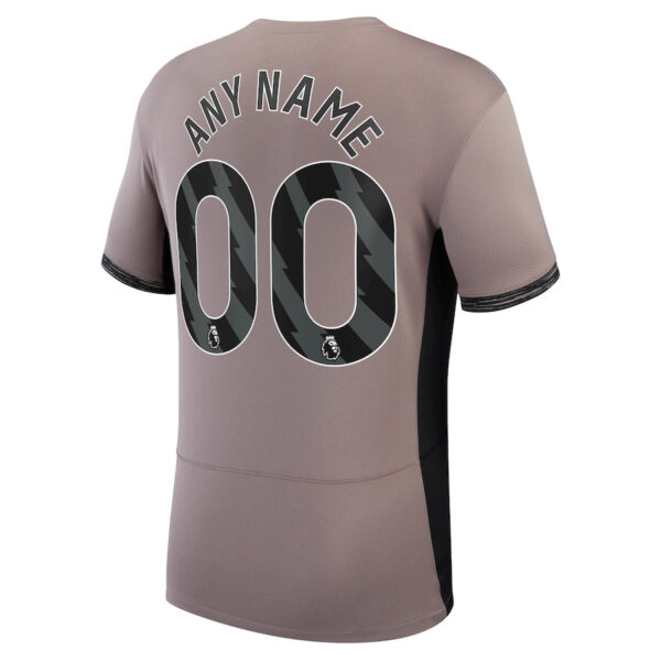 Tottenham Hotspur Nike  2023/24 Third Stadium  Custom Jersey – Tan - Image 3