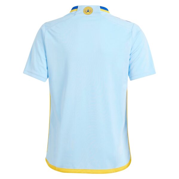 Atlanta United FC adidas  2024 The Resurgens Kit  Jersey - Light Blue - Image 3