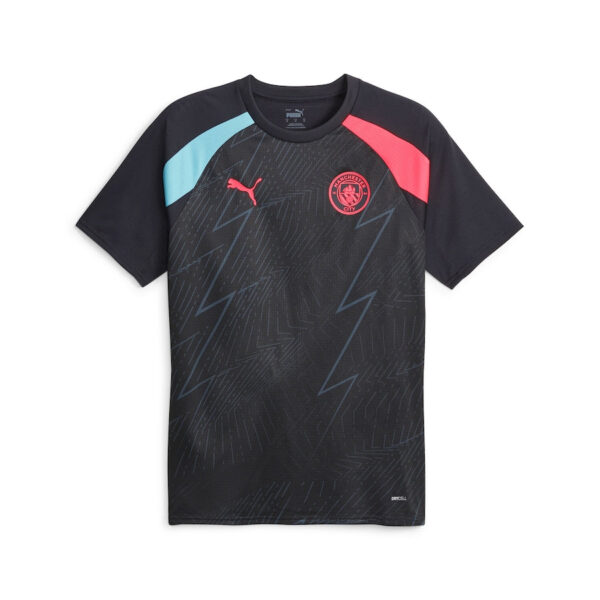Manchester City Puma 2023/24 Pre-Match Jersey - Navy - Image 2