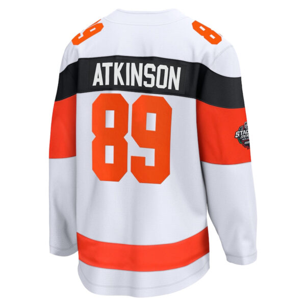 Cam Atkinson Philadelphia Flyers Fanatics Branded 2024 NHL Stadium Series Breakaway Player Jersey – White - Image 3