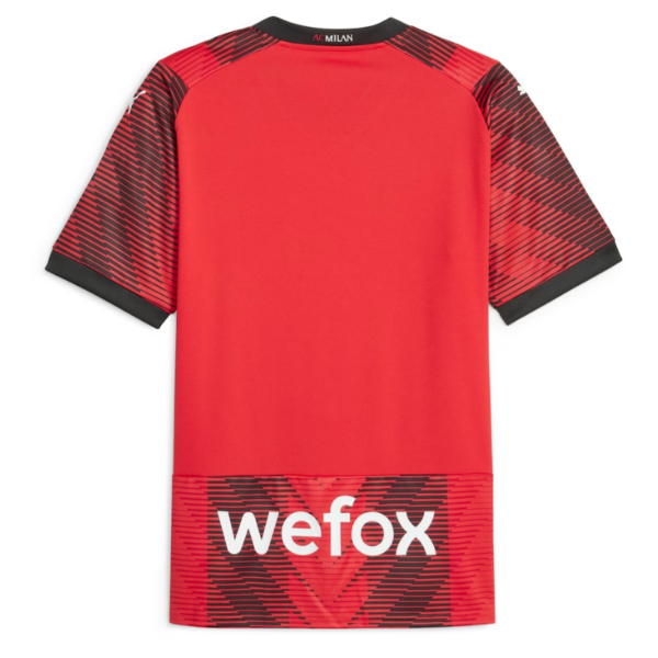 AC Milan Team Home Puma 2023-24 Custom Jersey - Red - Image 3