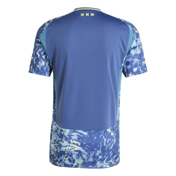 Ajax adidas 2024/25 Away Custom Jersey - Blue - Image 3