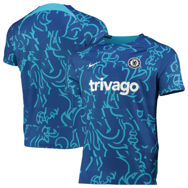 Chelsea Chelsea Pre-Match Top 2022-23 Custom Unisex Jersey