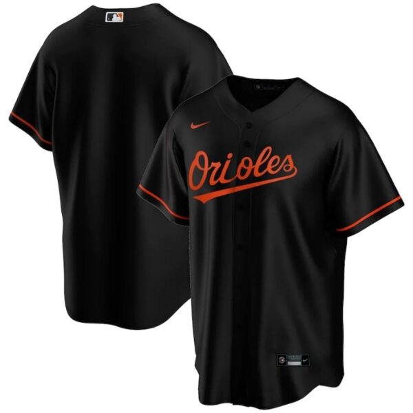 Baltimore Orioles Team 2023 Home Custom Jersey Unisex - Black