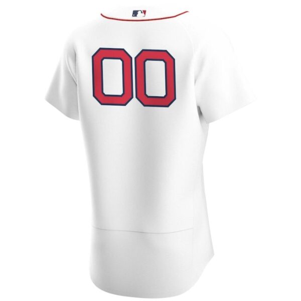 Boston Red Sox Team 2023 Home Custom Jersey Unisex Pro Official - White - Image 2