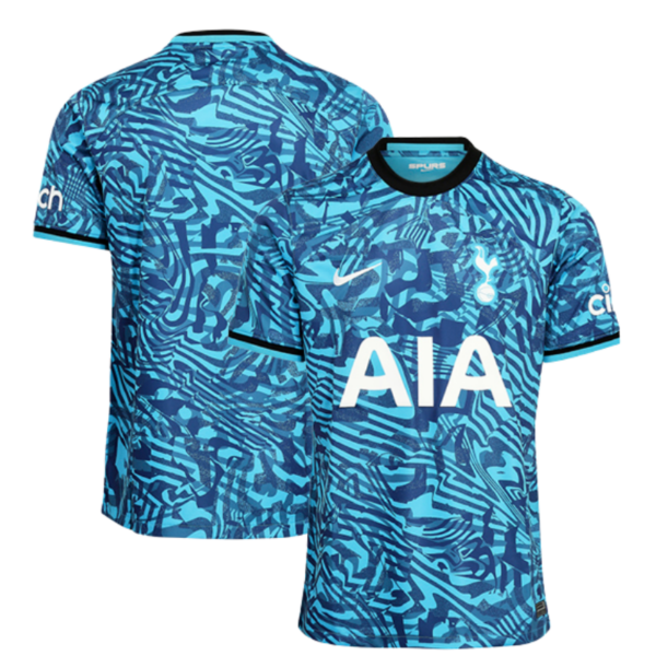 Tottenham Hotspur Third Shirt   2022/23 Custom Unisex Jersey  - Blue