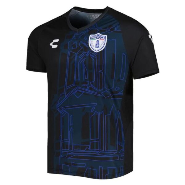 C.F. Pachuca Training Top Jersey - Black - Image 2