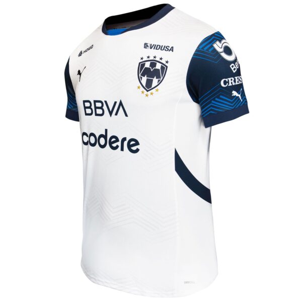 CF Monterrey Puma 2024/25 Away Custom Jersey - White - Image 3