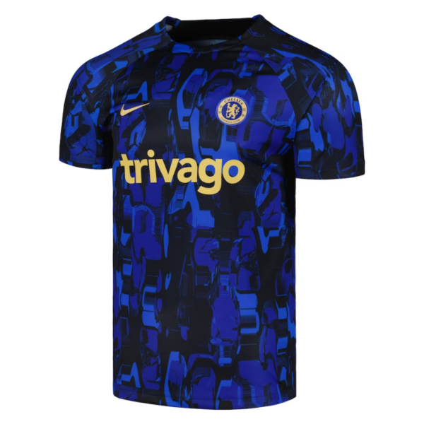 Chelsea Shirt 2023/24 Pro Pre-Match Top - Blue - Image 3