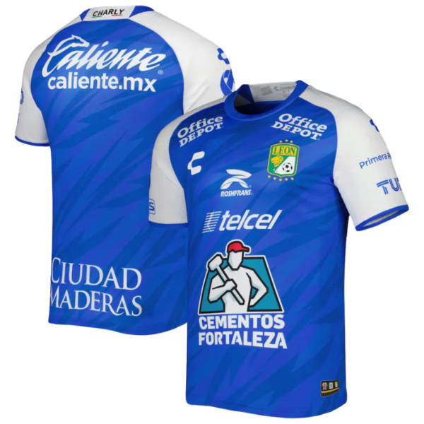 Club Leon Charly 2022/23 Goalkeeper Jersey - Blue/White