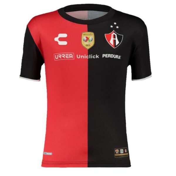 Club Atlas Unisex Jersey 2022/23 Home Jersey - Red/Black - Image 2