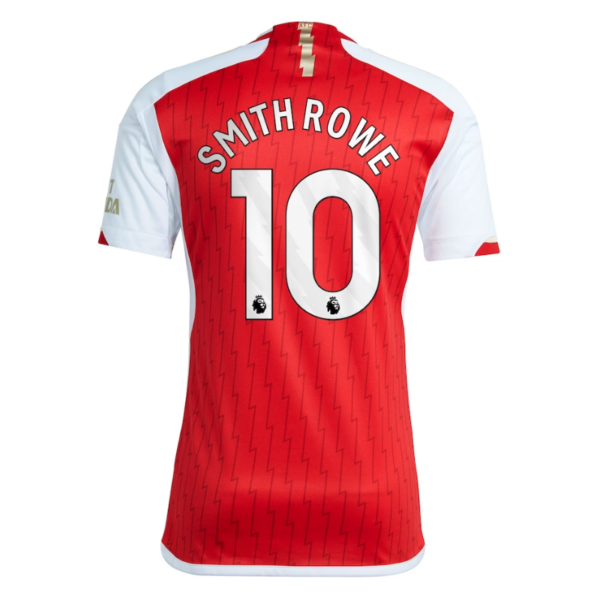 Emile Smith Rowe Arsenal Shirt 2023/24 Home Player Jersey - Red - Image 2