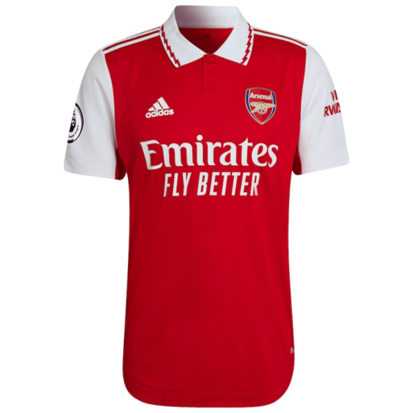 Bukayo Saka Arsenal Shirt   2022/23 Home Player Unisex Jersey - Red - Image 2