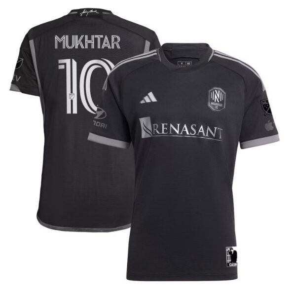 Hany Mukhtar Nashville SC Shirt 2023/24 Player Jersey - Black