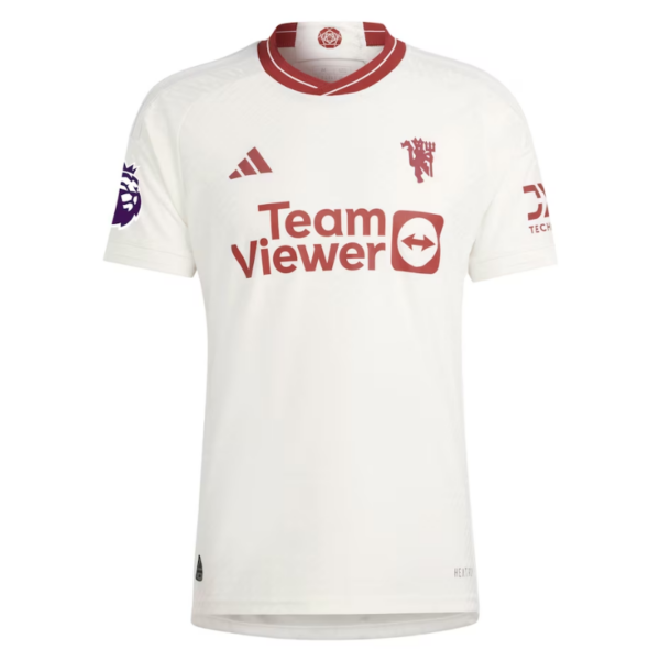 Jadon Sancho Manchester United 2023/24 Third Player Jersey - White - Image 3
