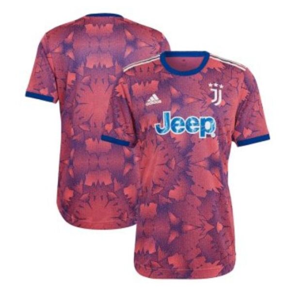 Juventus Unisex Shirt 2022/23 Third Custom Jersey - Pink/Blue