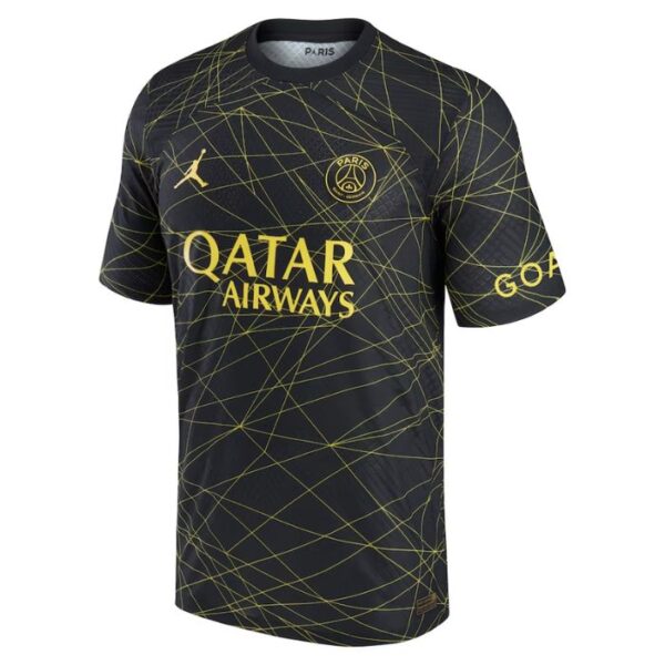 Kylian Mbappé Paris Saint-Germain  2022/23 Fourth Vapor Match  Player Jersey - Black - Image 3