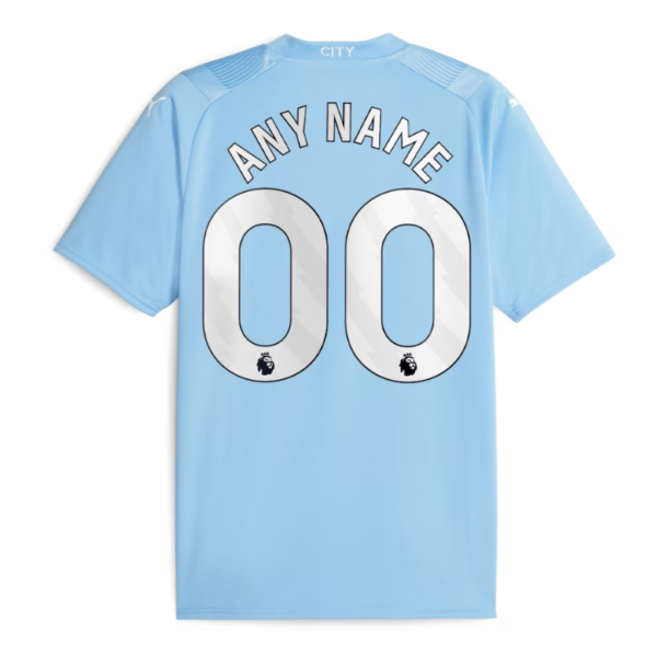 Manchester City Puma 2023/24 Home Customized Jersey - Sky Blue - Image 2