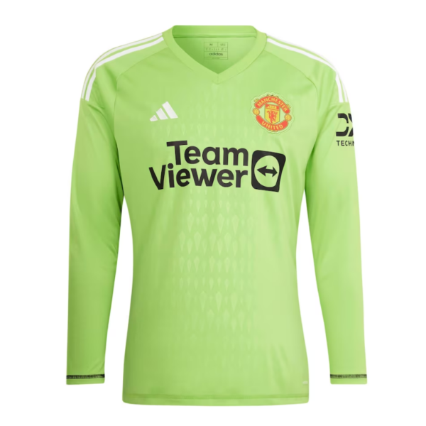 Manchester United Home Goalkeeper Shirt 2023-24 - Long Sleeve - with Onana 24 printing - Image 3