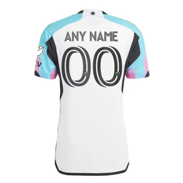 Minnesota United FC Unisex 2023/24  Custom Jersey - White - Image 2