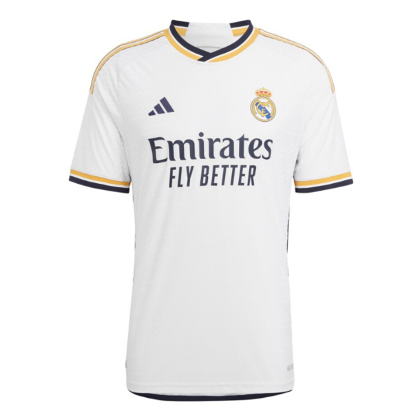 Real Madrid Home Adidas 2023-24 with Bellingham 5 printing Jersey - White - Image 3