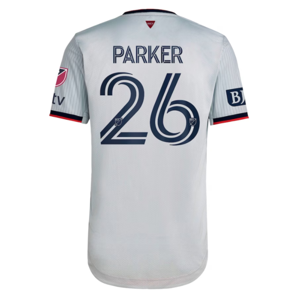 St. Louis City SC Tim Parker Shirt 2023/24  Player Jersey - Gray - Image 2