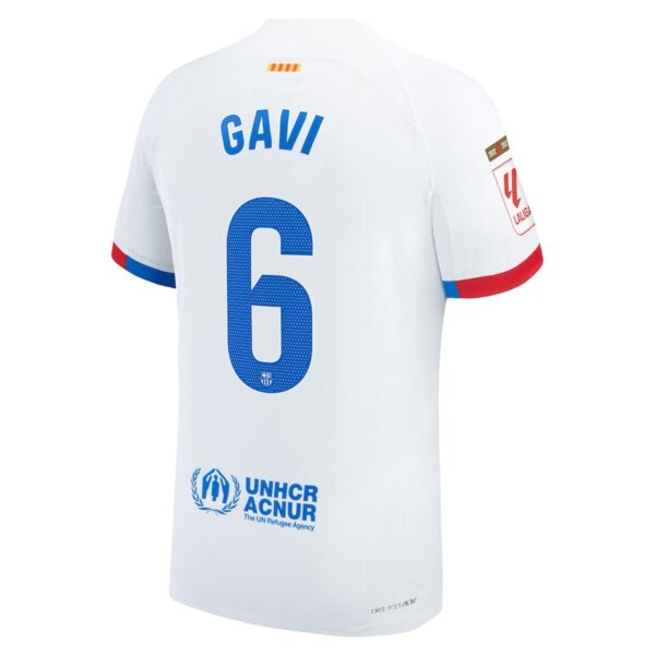 Gavi Barcelona Nike 2023/24 Third Authentic Jersey - Aqua - Image 3