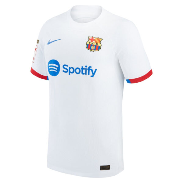 Gavi Barcelona Nike 2023/24 Third Authentic Jersey - Aqua - Image 2