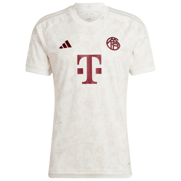 Kim Min-jae Bayern Munich adidas 2023/24 Third Jersey - White - Image 2
