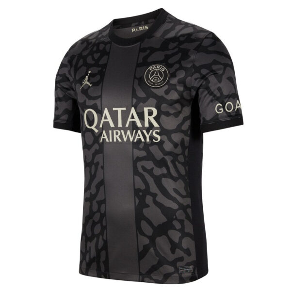 Ousmane Dembélé Paris Saint-Germain Jordan Brand 2023/24 Third Stadium Player Jersey - Anthracite - Image 2