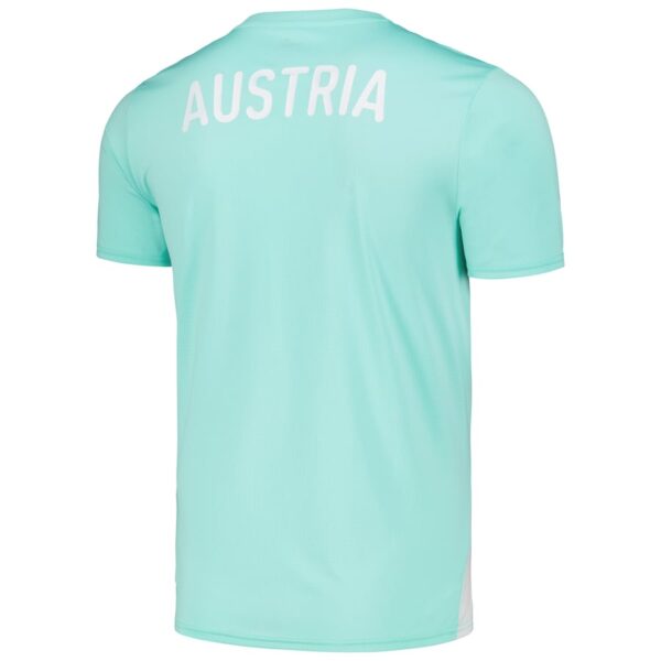 Austria National Team Puma 2023/24 Pre-Match Jersey - Mint - Image 3