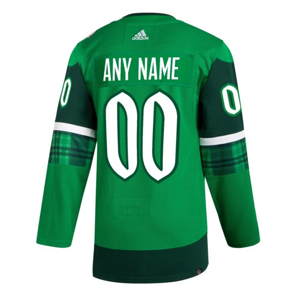 Buffalo Sabres adidas St. Patrick's Day Custom Jersey - Kelly Green - Image 3