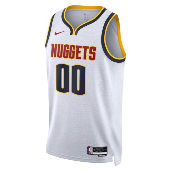 Denver Nuggets Nike Unisex Swingman Custom Jersey White - Association Edition - Image 2