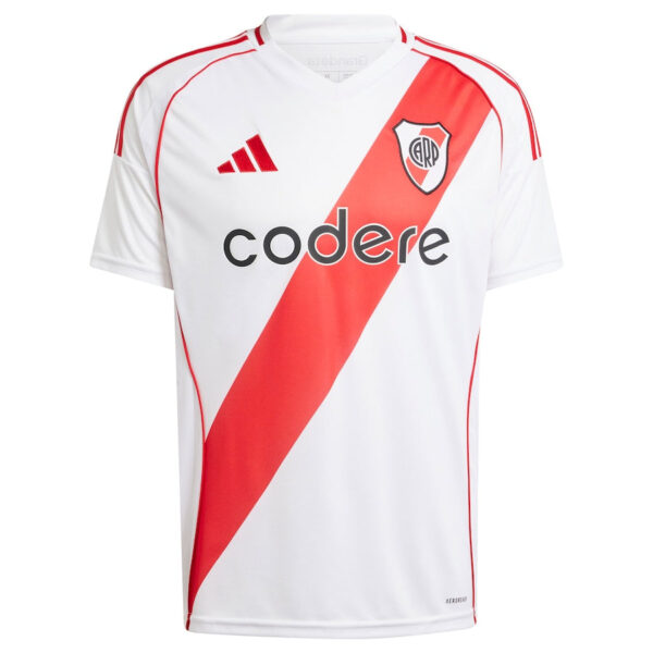 Club Atlético River Plate adidas 2024/25 Home Custom Jersey - White - Image 3