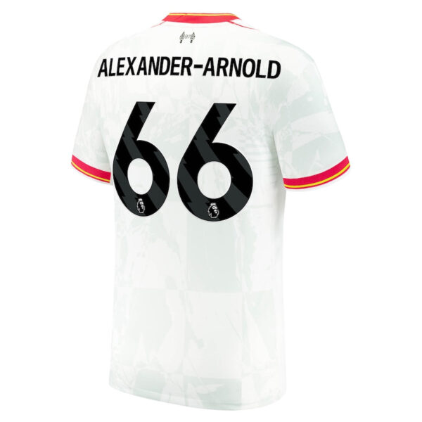 Trent Alexander-Arnold Liverpool Nike 2024/25 Third Jersey - White - Image 2