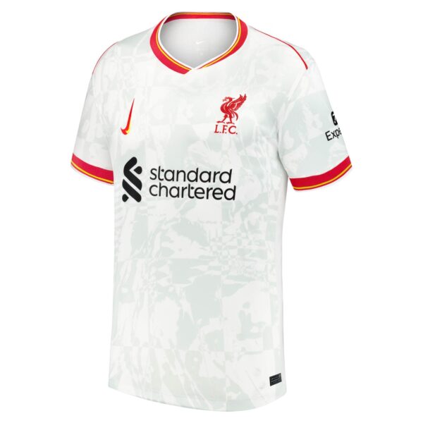 Trent Alexander-Arnold Liverpool Nike 2024/25 Third Jersey - White - Image 3