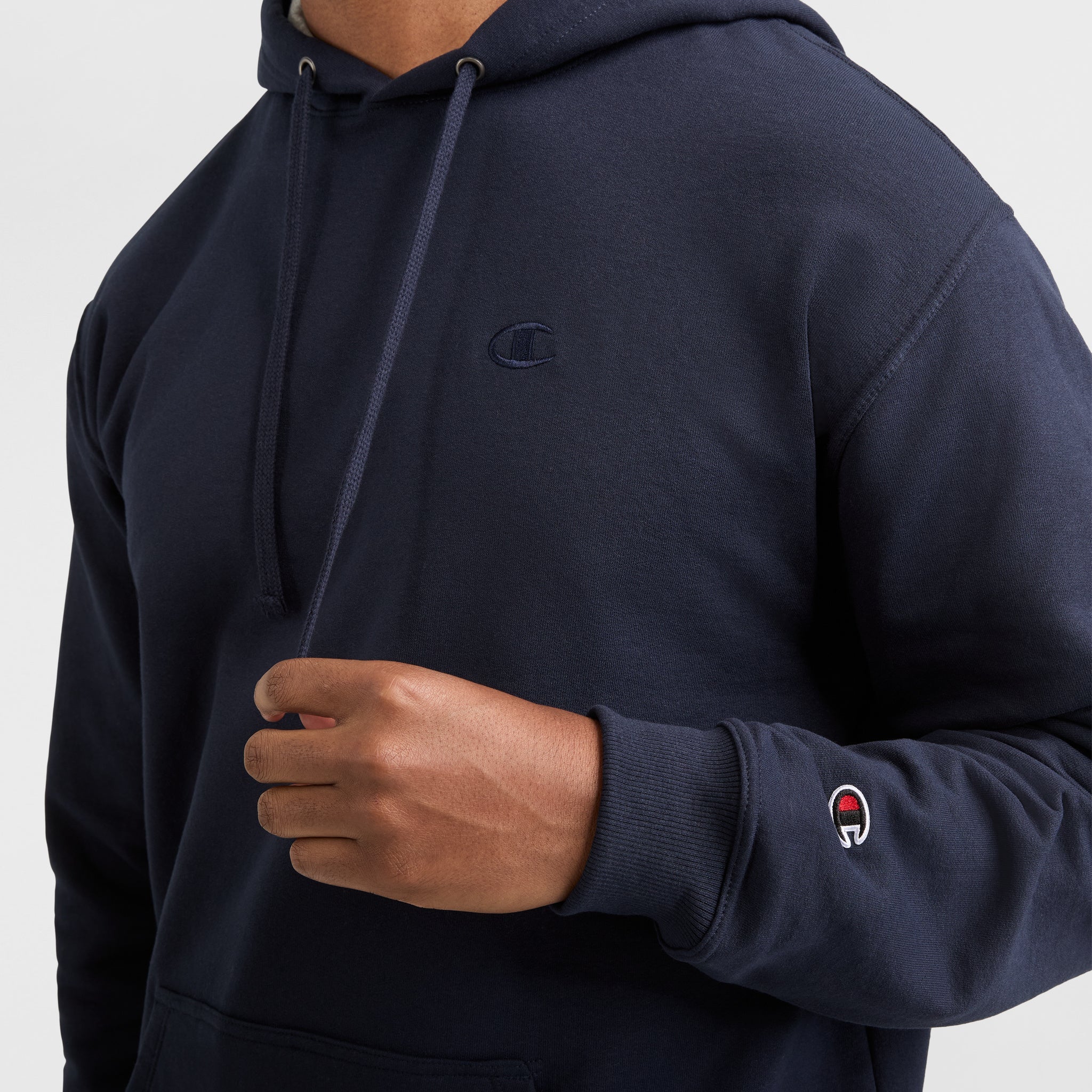 Powerblend Hoodie, C Logo - Big & Tall 3 Powerblend Hoodie, C Logo - Big & Tall