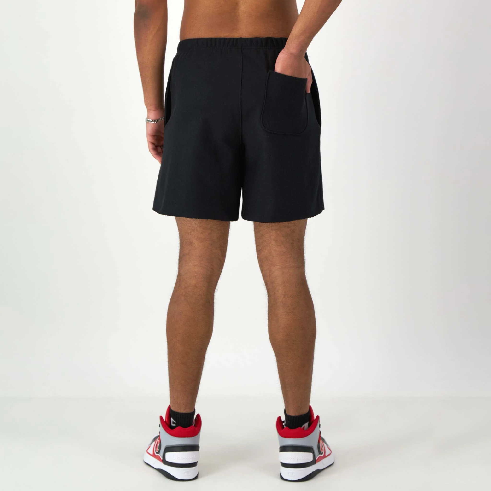 7" Reverse Weave Cut-Off Shorts, C Logo 3 7" Reverse Weave Cut-Off Shorts, C Logo