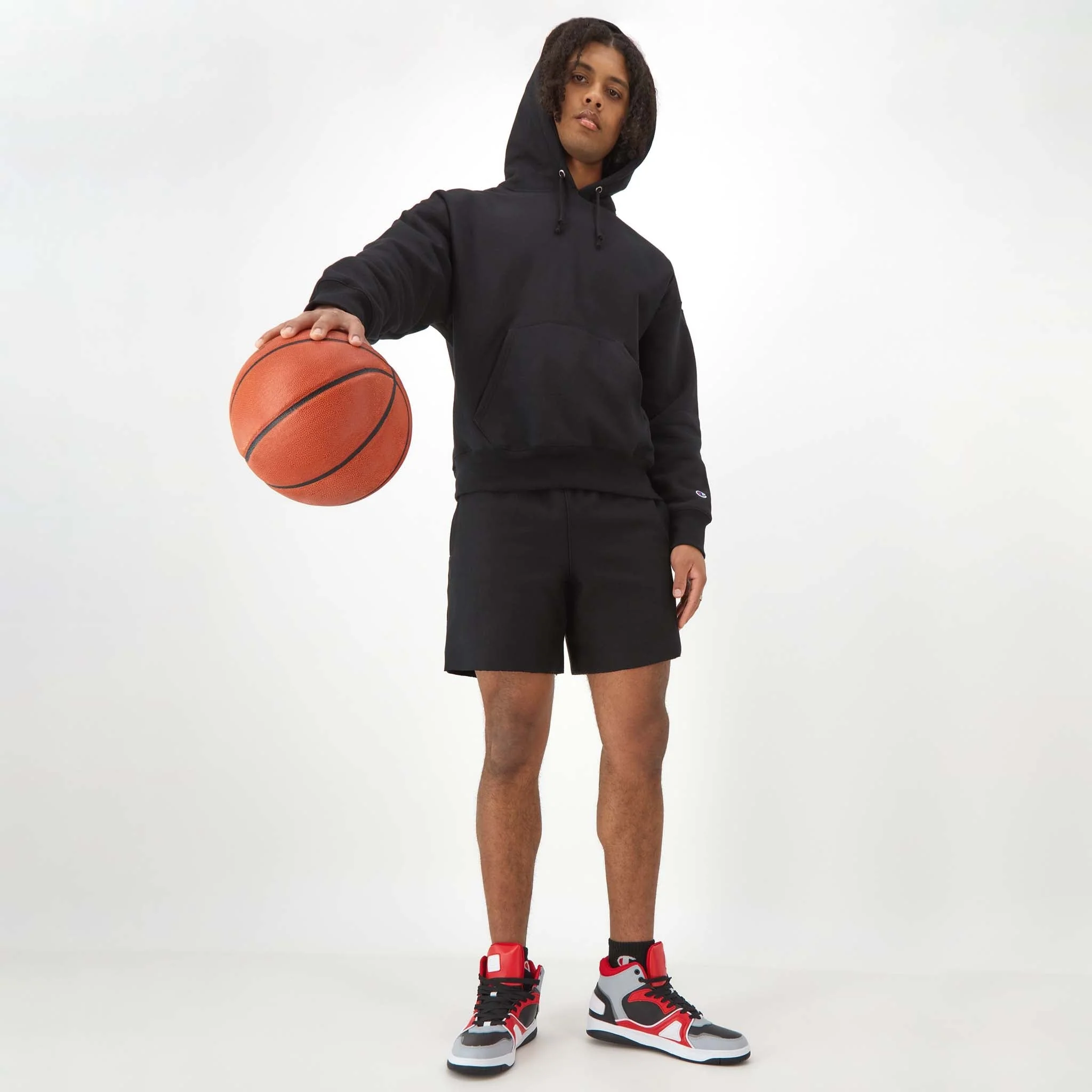 7" Reverse Weave Cut-Off Shorts, C Logo 5 7" Reverse Weave Cut-Off Shorts, C Logo