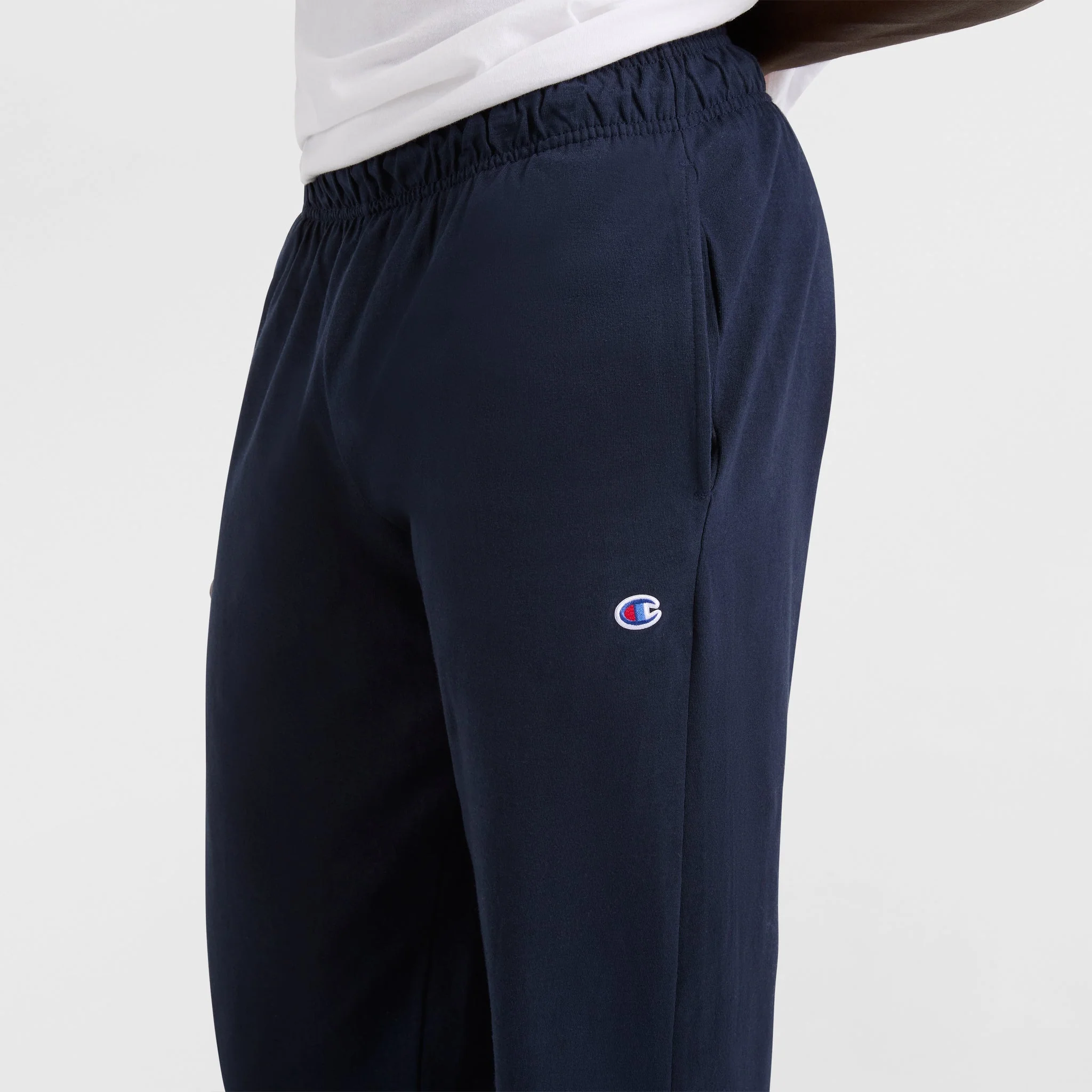Lightweight Lounge Pants, Cinched Hem, C Logo 3 Lightweight Lounge Pants, Cinched Hem, C Logo