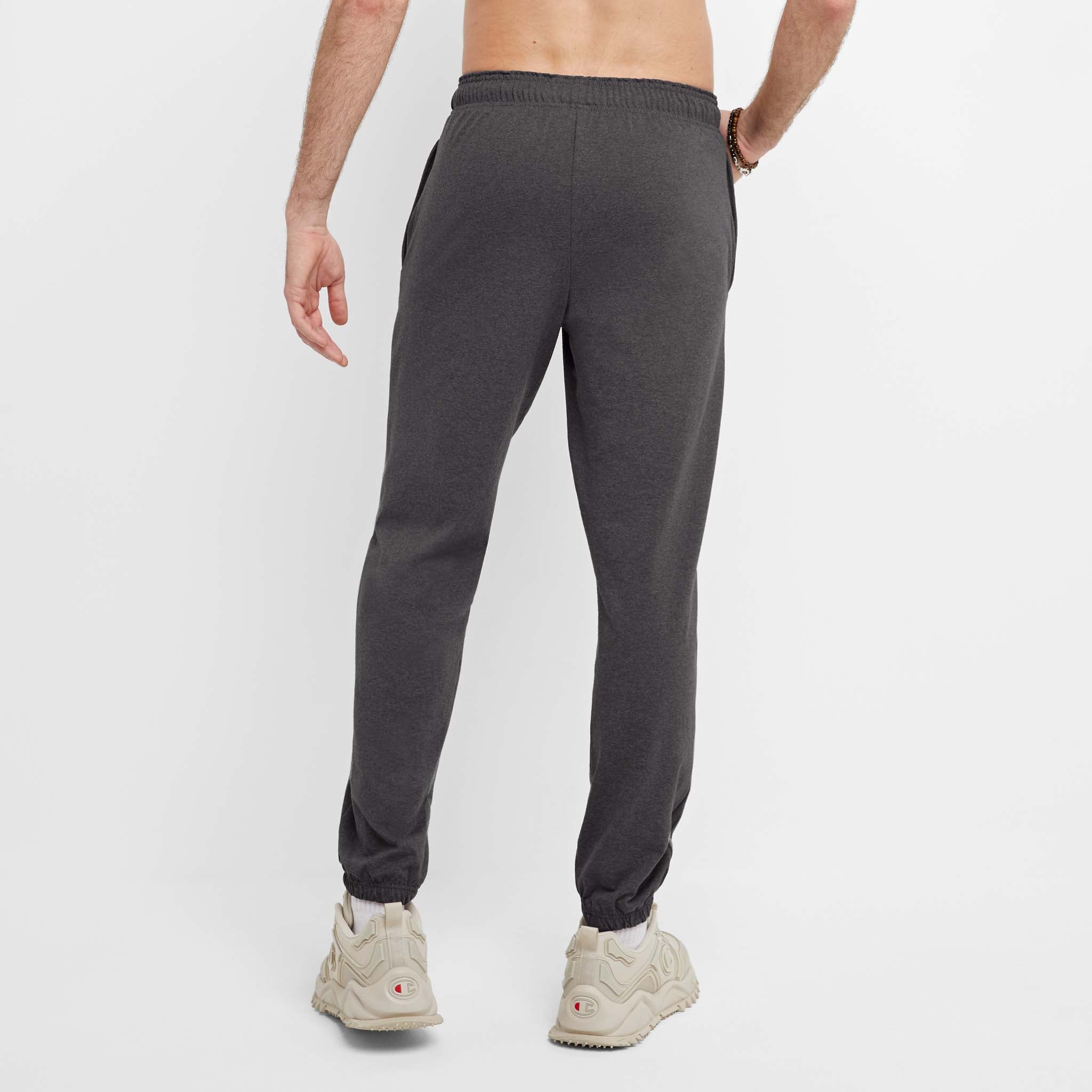 Lightweight Lounge Pants, Cinched Hem, C Logo 3 Lightweight Lounge Pants, Cinched Hem, C Logo
