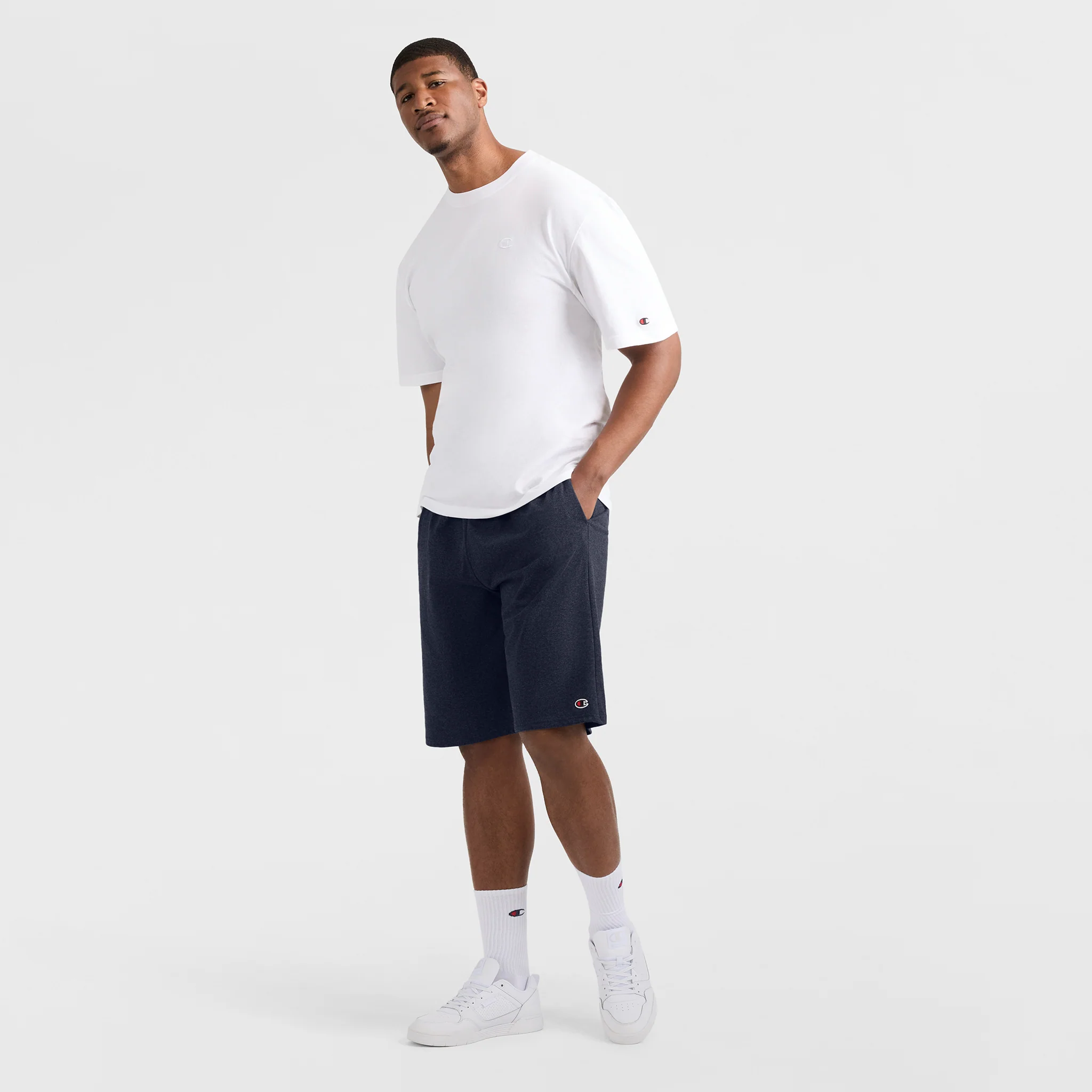 9" Lightweight Lounge Shorts, C Patch Logo - Big & Tall 5 9" Lightweight Lounge Shorts, C Patch Logo - Big & Tall