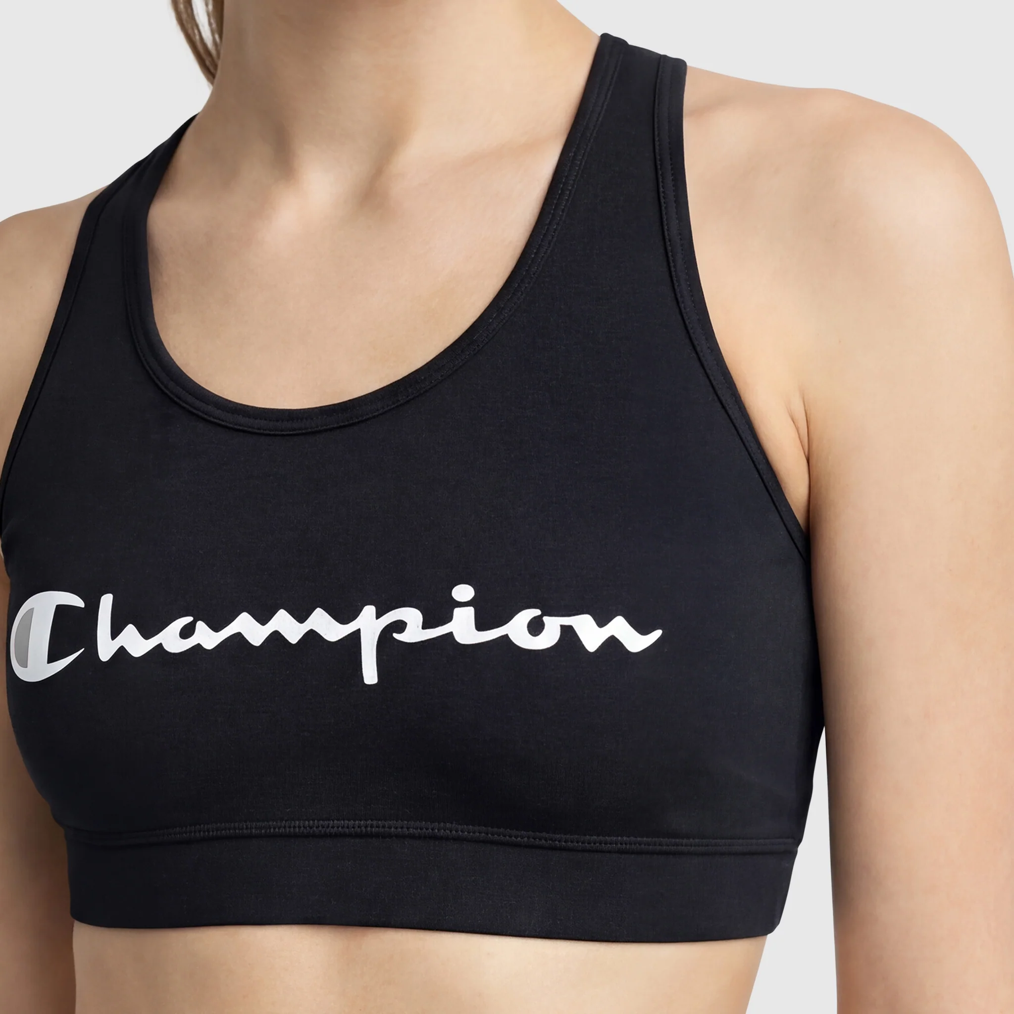 Sports Bra, Script Logo 3 Sports Bra, Script Logo
