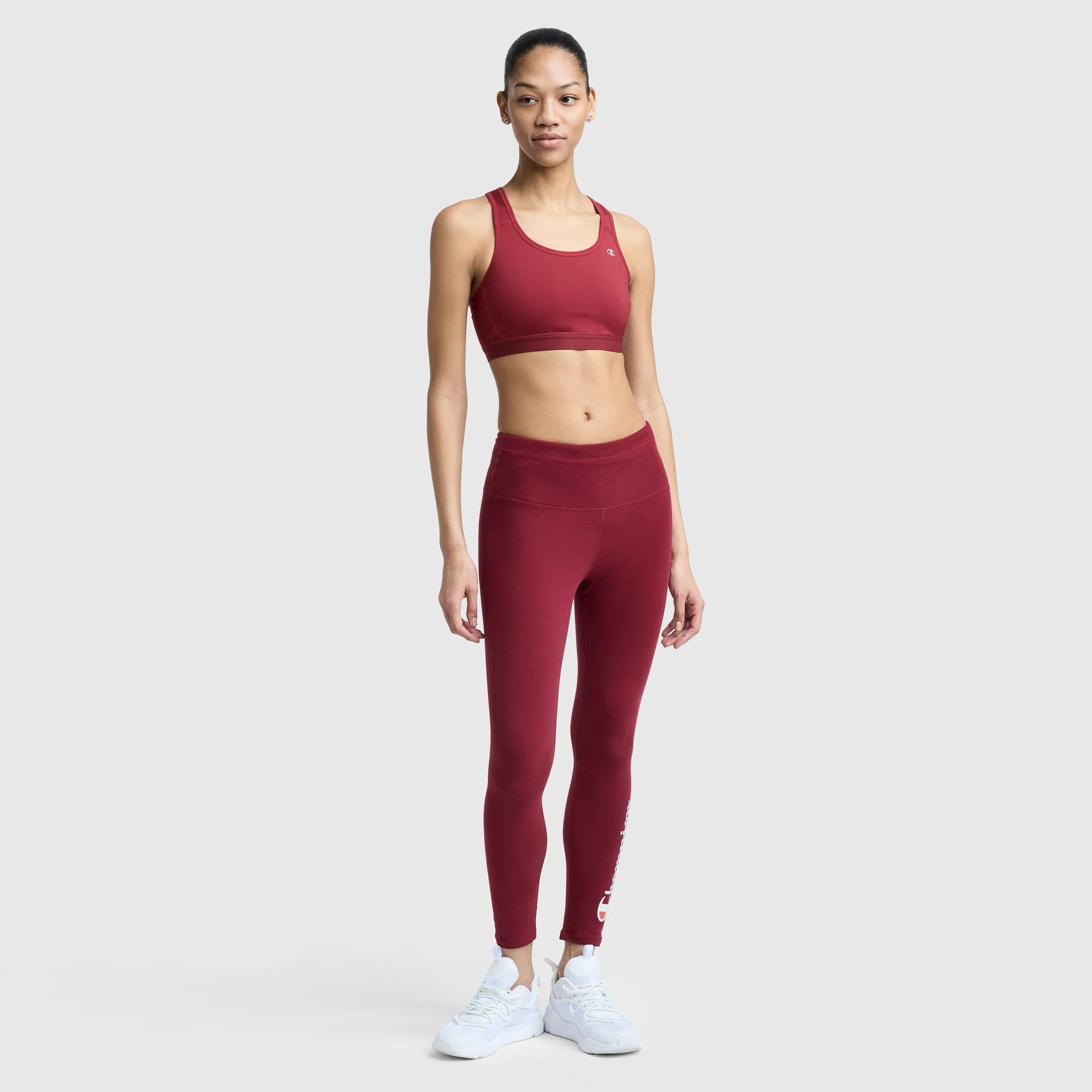 Compression Sports Bra, C Logo 6 Compression Sports Bra, C Logo