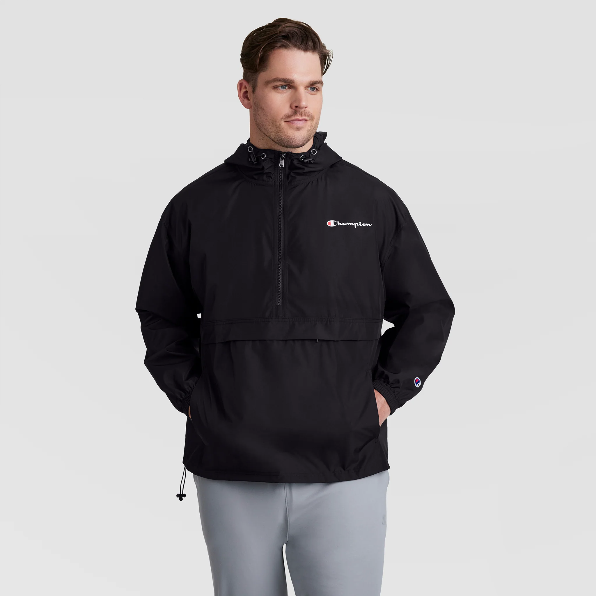 Stadium Packable Jacket, Script Logo - Big & Tall
