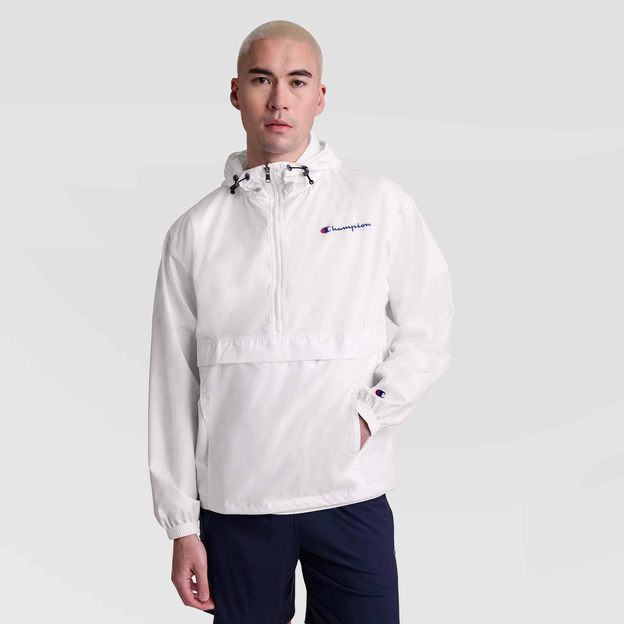 Stadium Packable Jacket, Script Logo